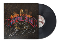 John Fogerty a signé l'album vinyle autographié de CENTERFIELD LP