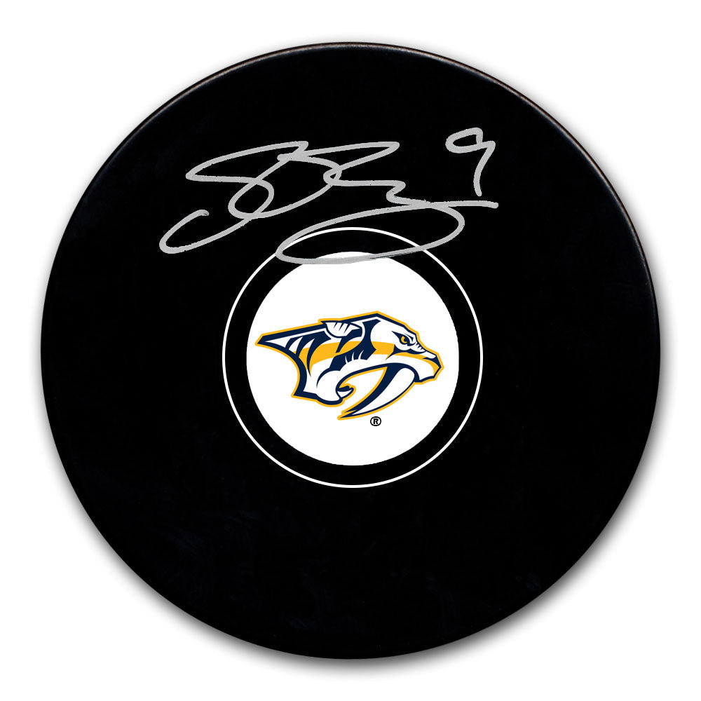 Filip Forsberg Nashville Predators Autographed Puck - Sport Authentix Inc