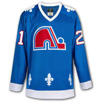 Peter Forsberg Quebec Nordiques Fanatics Vintage Autographed Jersey