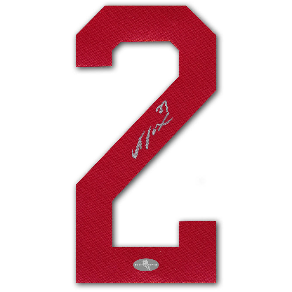 Adam Fox New York Rangers Autographed Jersey Number