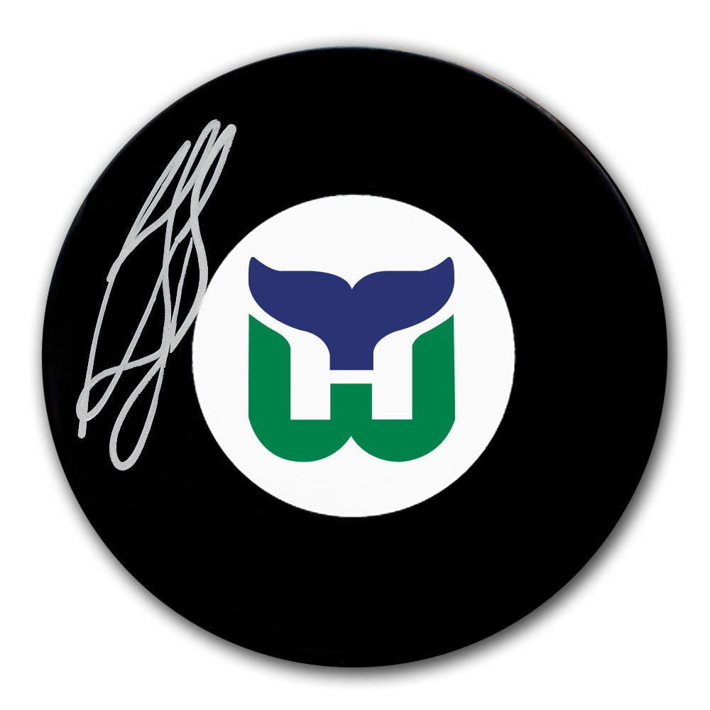 Ron Francis Hartford Whalers Autographed Puck