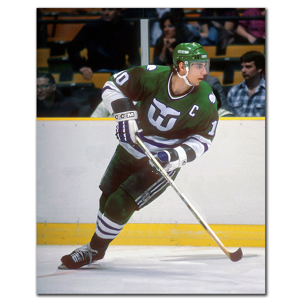 Ron Francis Pre-Order Hartford Whalers Autographed 8x10 (2)