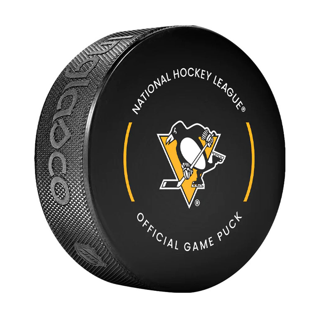 Ron Francis Pre-Order Pittsburgh Penguins Autographed Official Game Puck