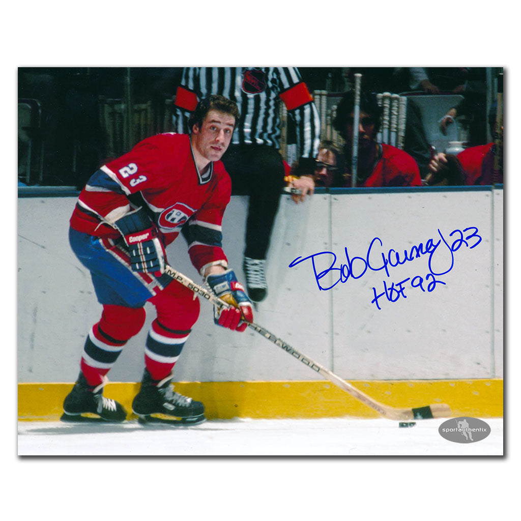 Bob Gainey Montreal Canadiens PLAYMAKER Autographed 8x10 - Sport Authentix Inc