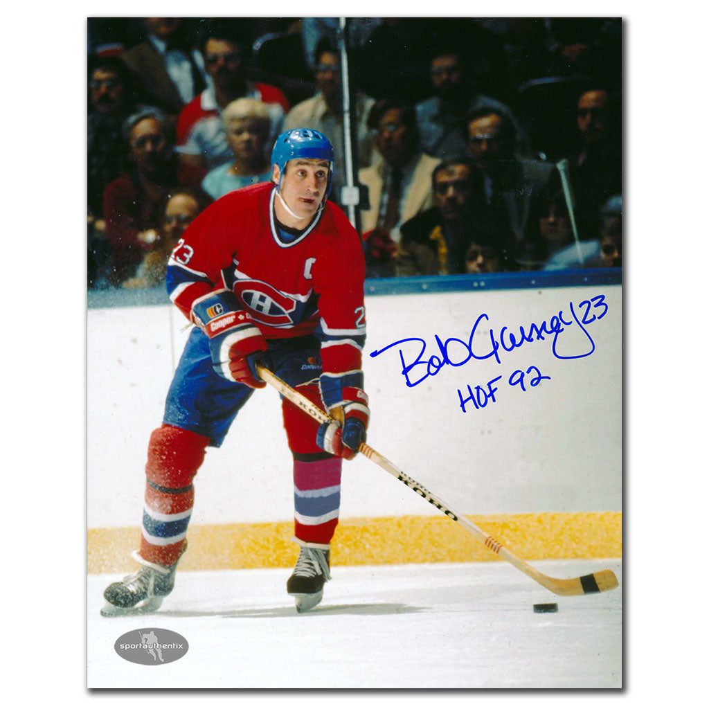 Bob Gainey Montreal Canadiens BREAKOUT Autographed 8x10 - Sport Authentix Inc