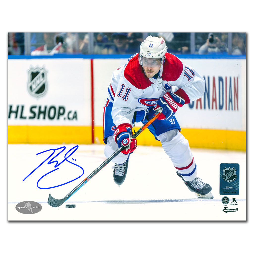 Brendan Gallagher Montreal Canadiens BREAKOUT Autographed 8x10