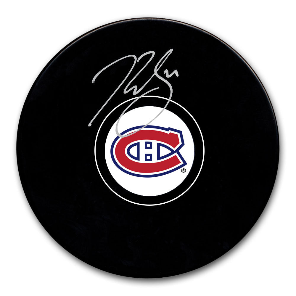Brendan Gallagher Montreal Canadiens Autographed Puck
