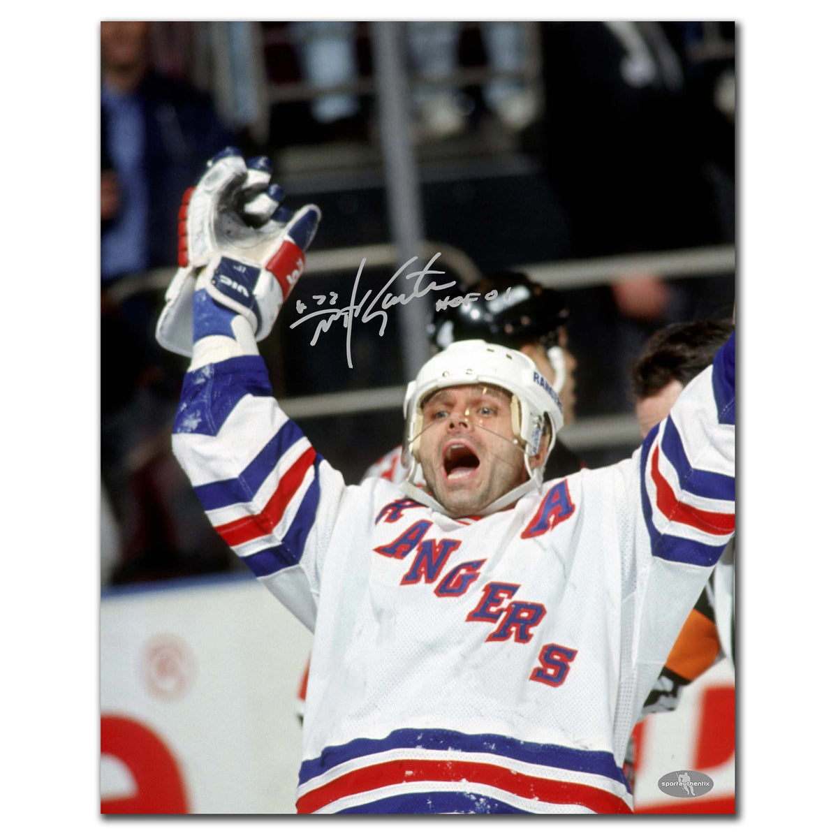 Mike Gartner New York Rangers Autographed 16x20 - Sport Authentix Inc