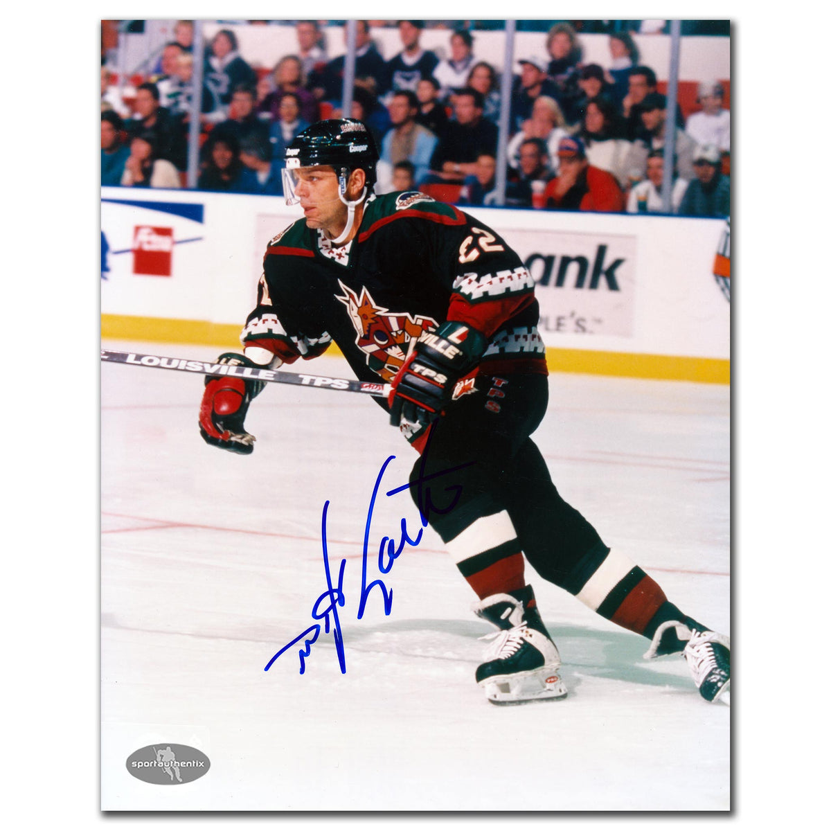 Mike Gartner Phoenix Coyotes Autographed 8x10 - Sport Authentix Inc