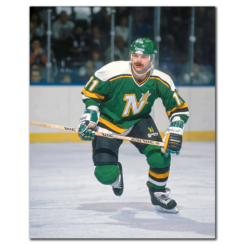 Mike Gartner Autographed Minnesota North Stars 8x10 Photo · Pre-Order #1
