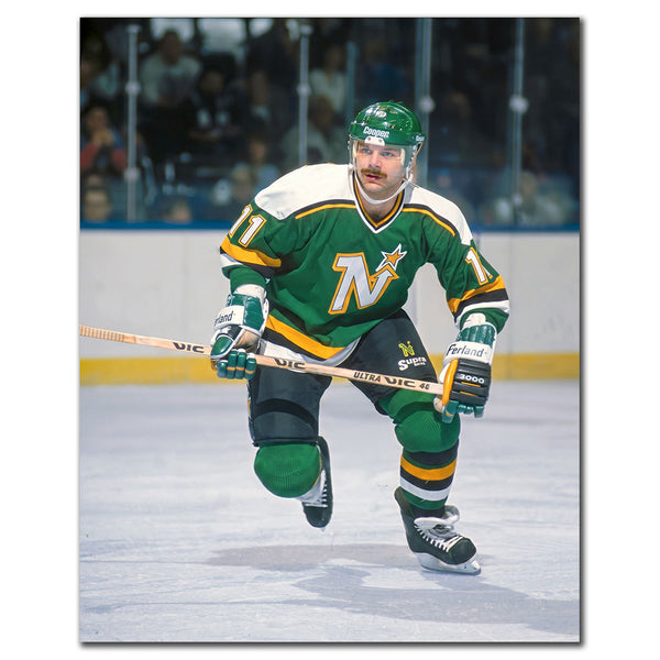 Mike Gartner Autographed Minnesota North Stars 8x10 Photo · Pre-Order #1