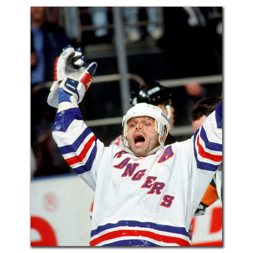 Mike Gartner Autographed New York Rangers 8x10 Photo · Pre-Order #2