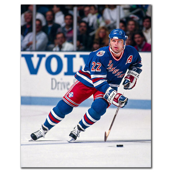 Mike Gartner Autographed New York Rangers 16x20 Photo · Pre-Order #1