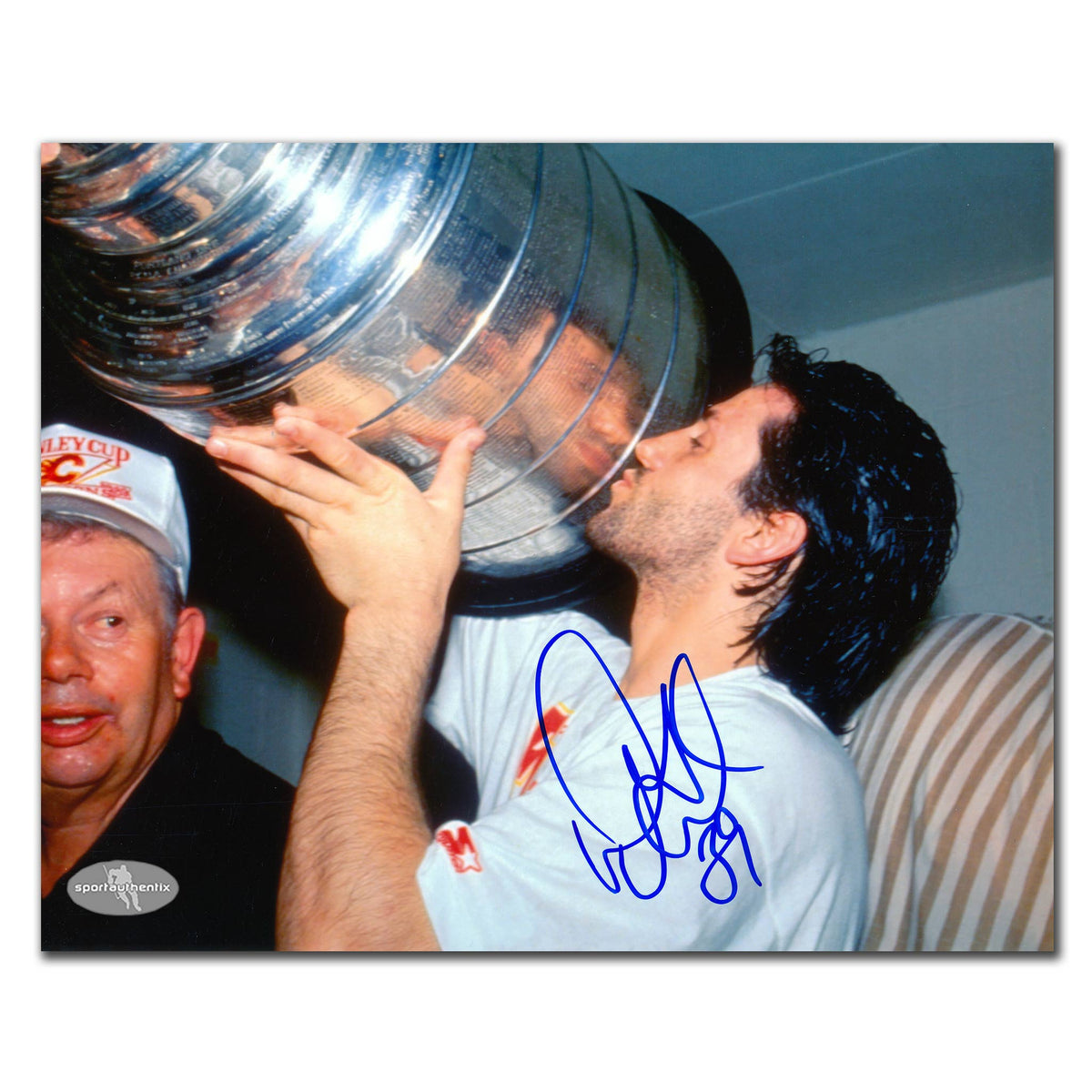 Doug Gilmour Calgary Flames 1989 Stanley Cup Autographed 8x10 - Sport Authentix Inc
