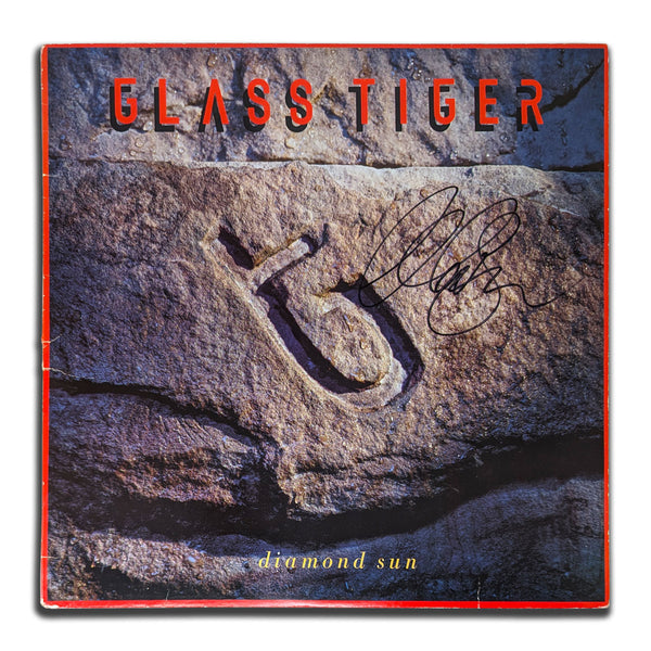 Alan Frew Signed Glass Tiger DIAMOND SUN Autographed Vinyl Album LP