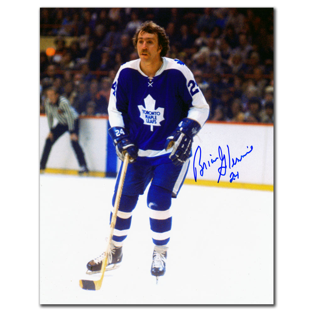 Brian Glennie Toronto Maple Leafs RUSH Autographié 8x10