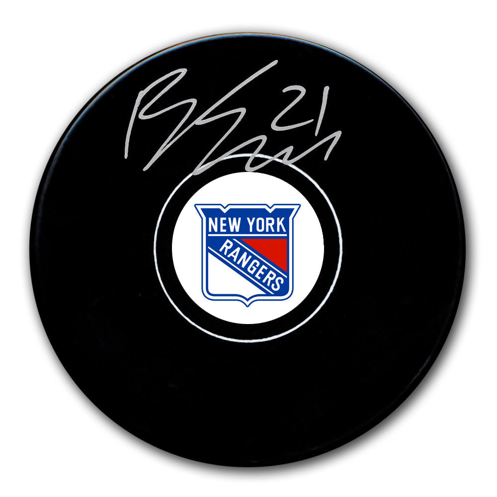 Barclay Goodrow New York Rangers Autographed Puck
