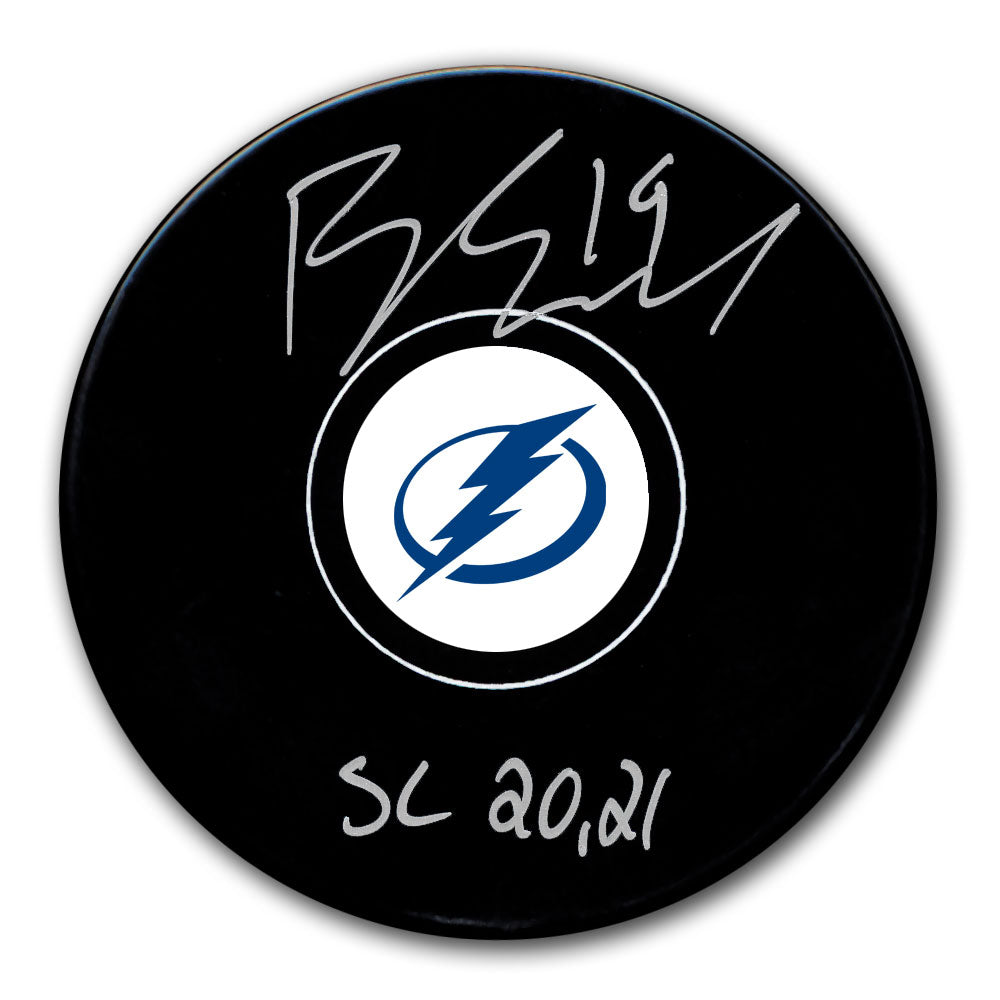 Barclay Goodrow Tampa Bay Lightning SC 20/21 Autographed Puck - Sport Authentix Inc