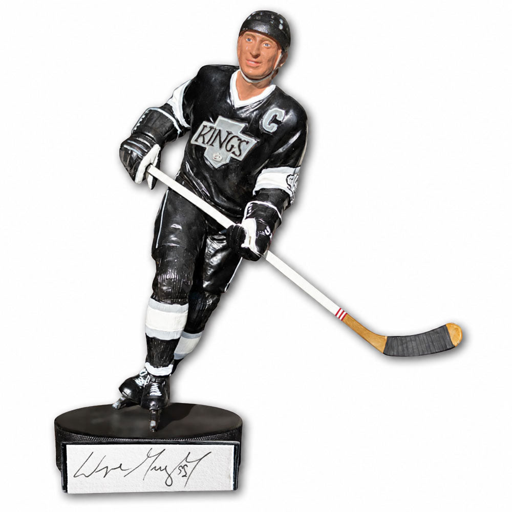 Wayne Gretzky autographed Los Angeles Kings Gartlan 9-inch limited edition figurine with signed base panel