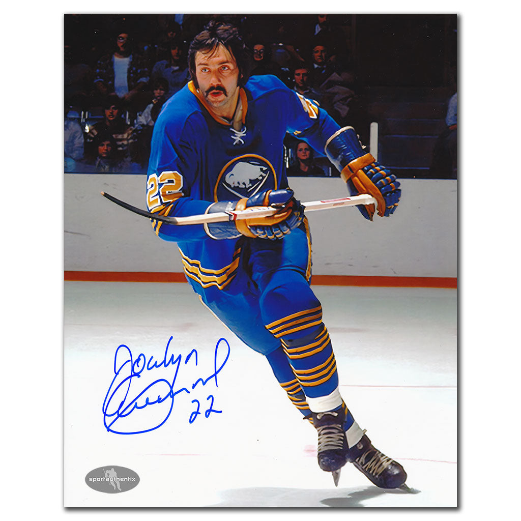 Jocelyn Guevremont Buffalo Sabres ACTION Autographed 8x10