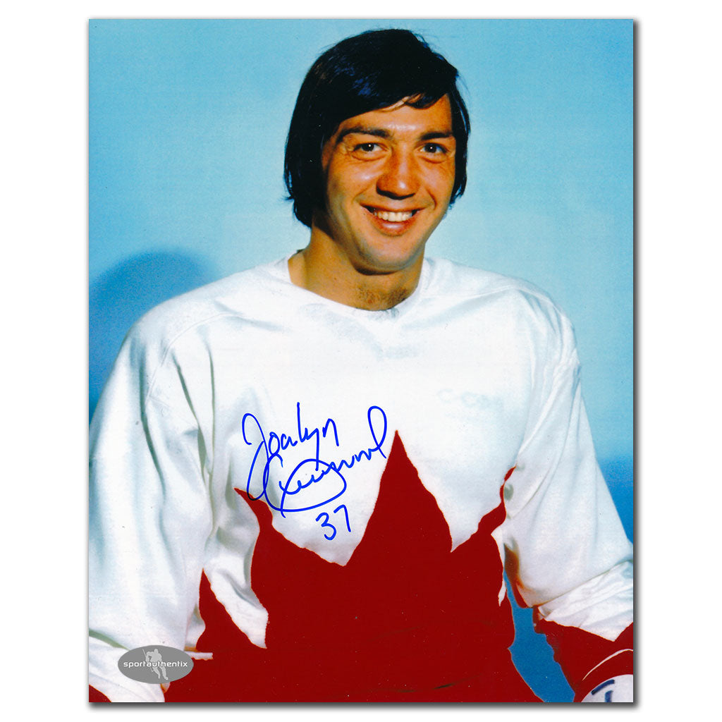 Jocelyn Guevremont Team Canada 1972 Summit Series Autographed 8x10 - Sport Authentix Inc