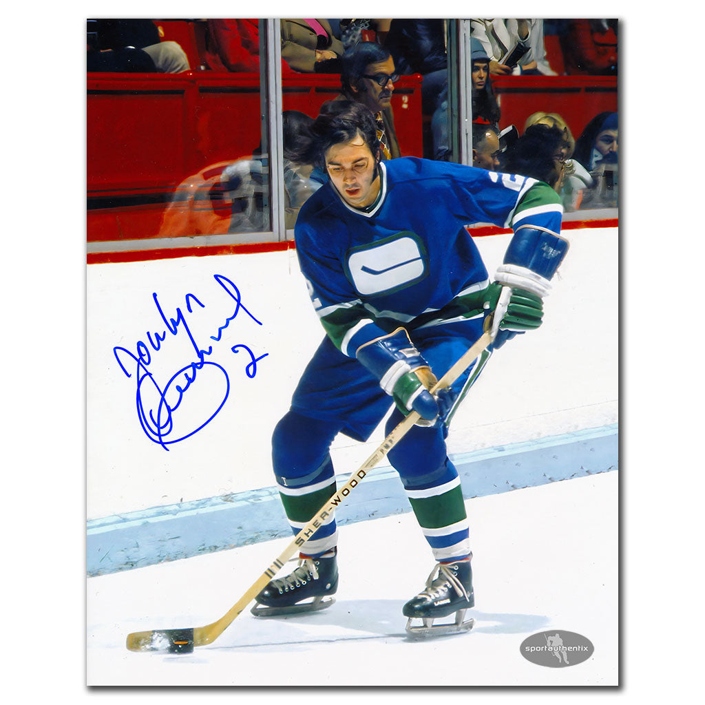 Jocelyn Guevremont Vancouver Canucks RUSH Autographed 8x10