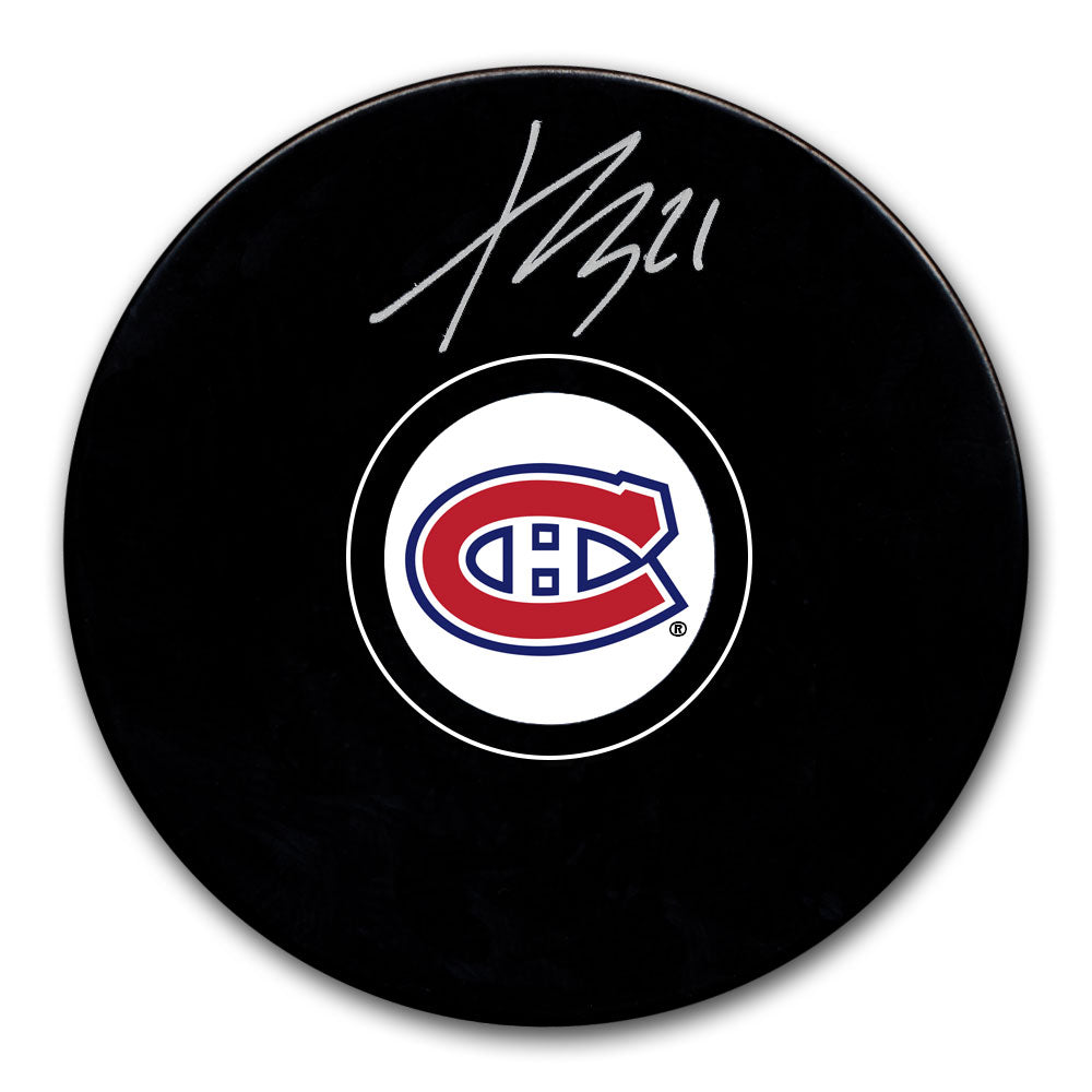 Kaiden Guhle Autographed Montreal Canadiens Hockey Puck