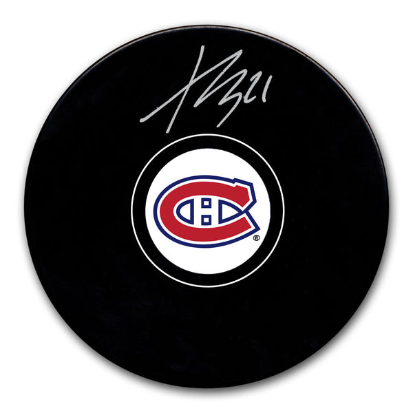 Kaiden Guhle Autographed Montreal Canadiens Hockey Puck