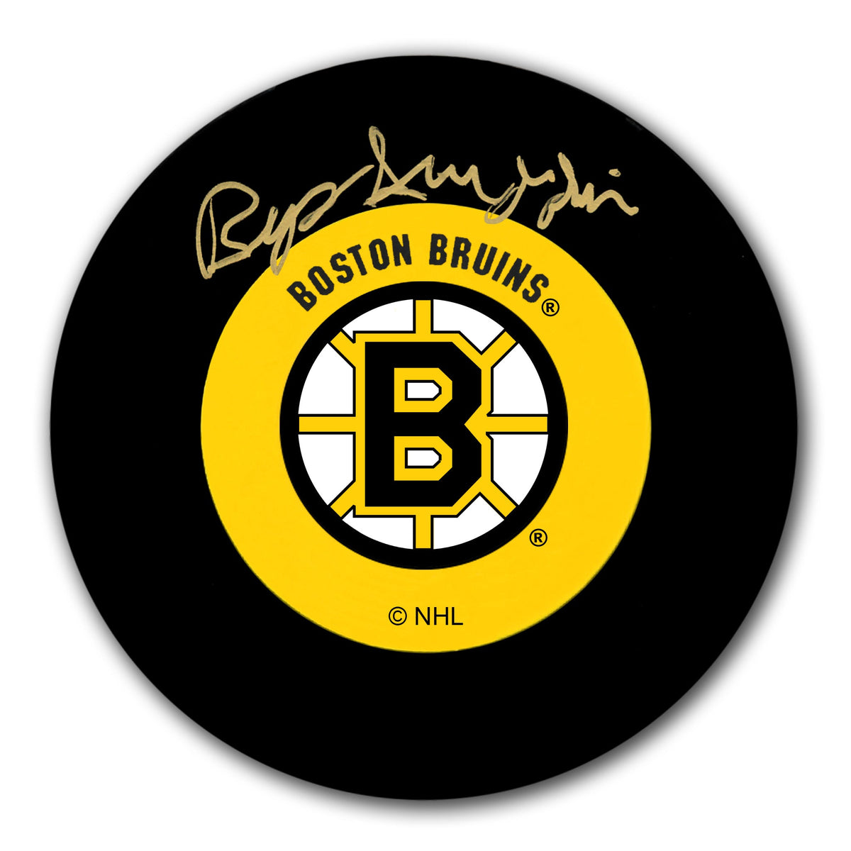 Bep Guidolin Boston Bruins Autographed Puck - Sport Authentix Inc