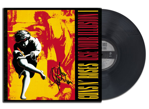 Slash Signed Guns N' Roses USE YOUR ILLUSION I Autographed Vinyl Album LP JSA COA