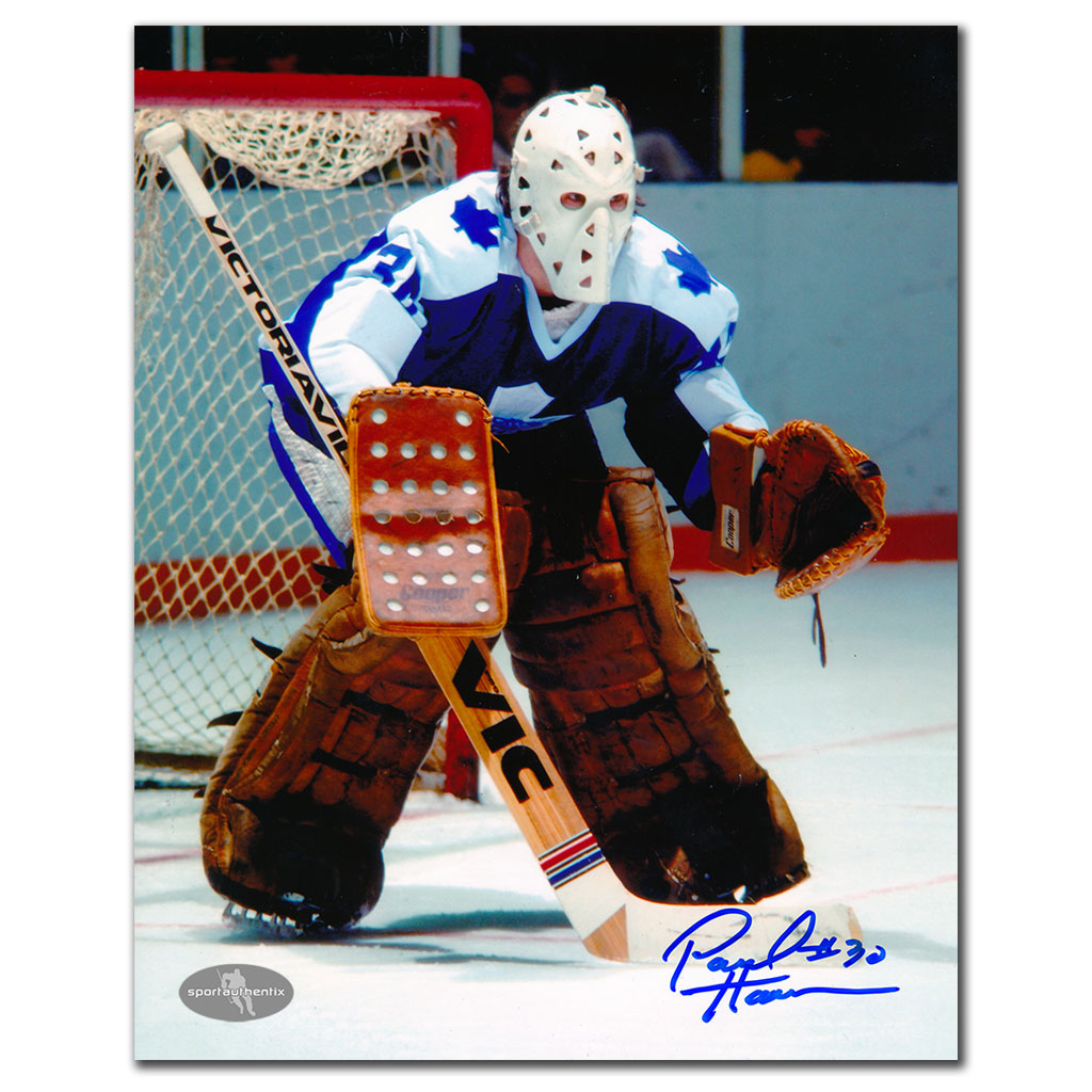 Paul Harrison Toronto Maple Leafs ACTION Autographed 8x10