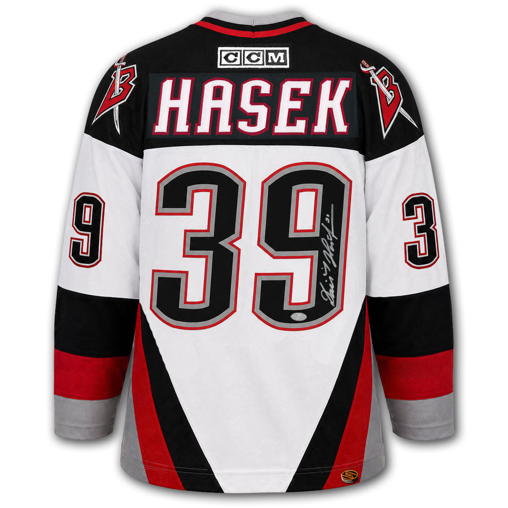 Dominik Hasek Autographed Buffalo Sabres CCM Jersey