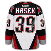 Dominik Hasek Autographed Buffalo Sabres CCM Jersey
