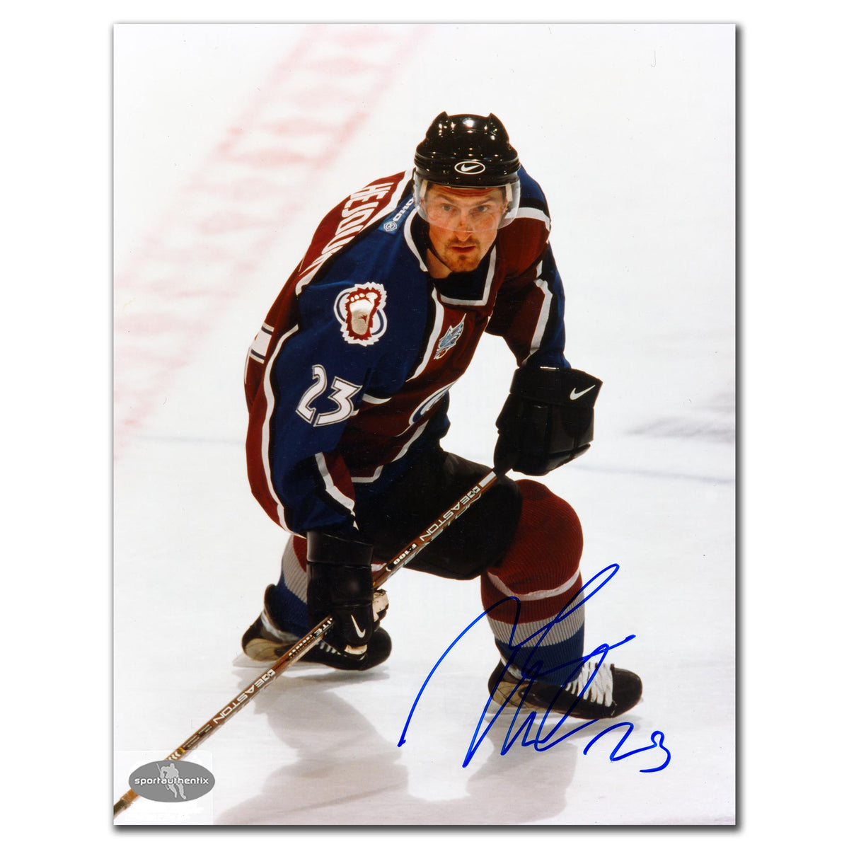Milan Hejduk Colorado Avalanche Autographed 8x10 - Sport Authentix Inc