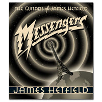 James Hetfield Metallica MESSENGERS Signed Hardcover Book