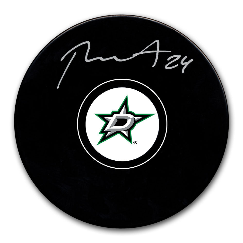 Roope Hintz Dallas Stars Autographed Puck