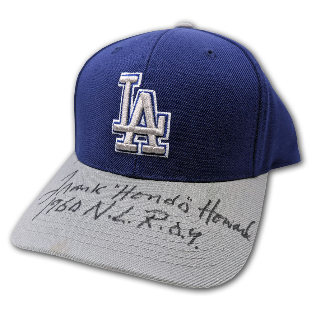 Casquette de baseball dédicacée NL ROY des Dodgers de Los Angeles de Frank Howard 1960