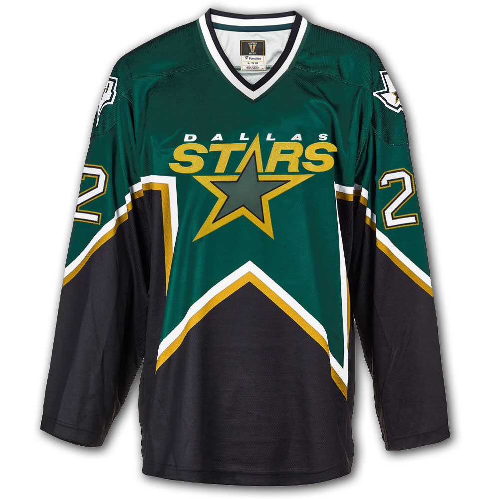 Brett Hull Dallas Stars Fanatics Vintage Autographed Jersey