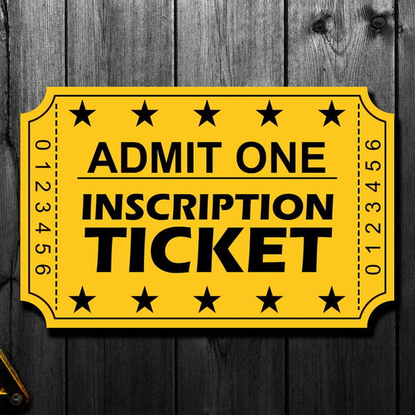 Adam Oates Pre-Order Inscription Ticket - SportAuthentix