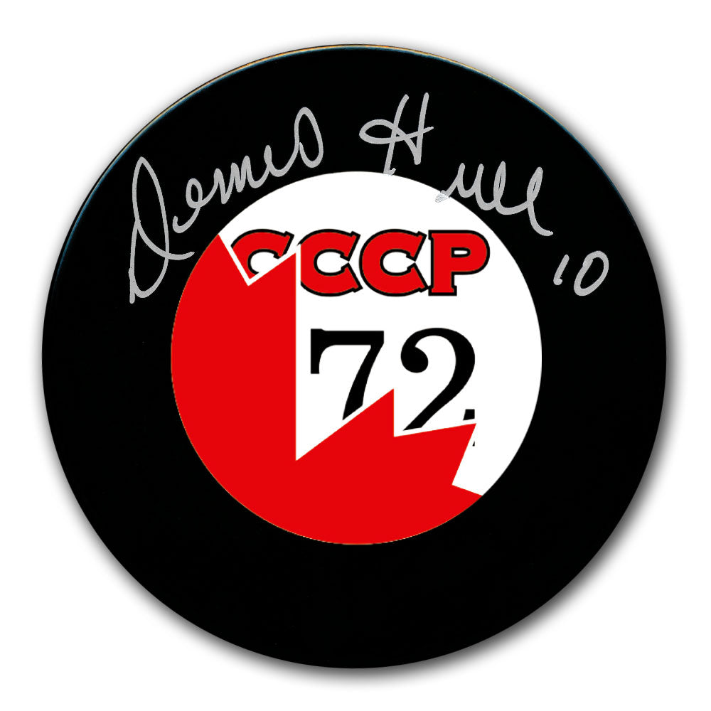 Dennis Hull Team Canada 1972 Summit Series Autographed Puck - Sport Authentix Inc
