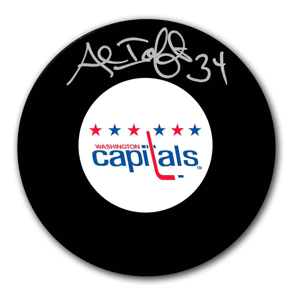 Al Iafrate Washington Capitals Autographed Puck