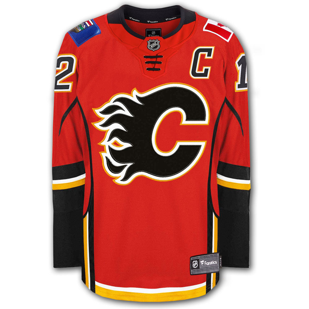 Jarome Iginla Autographed Calgary Flames Fanatics Breakaway Jersey