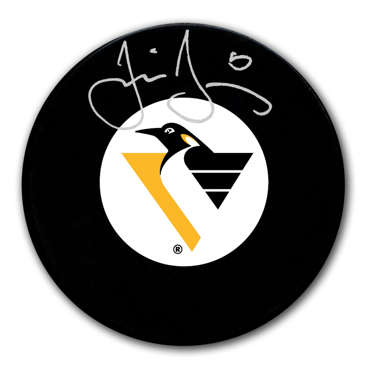 Jaromir Jagr Pittsburgh Penguins Autographed Puck - Sport Authentix Inc