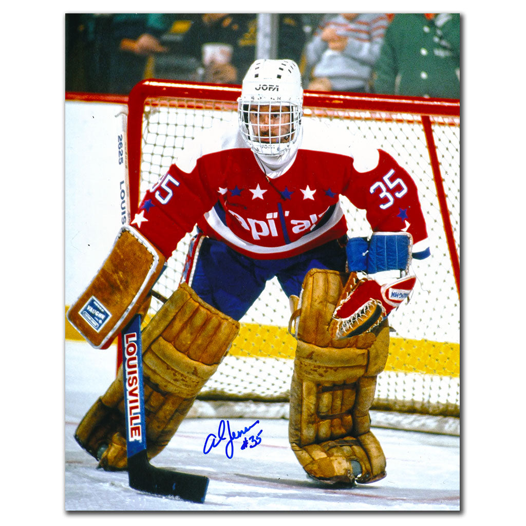 Al Jensen Washington Capitals dédicacé 8x10