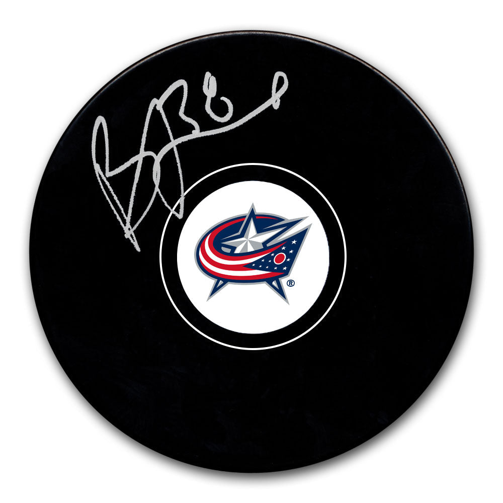 Boone Jenner Columbus Blue Jackets Autographed Puck