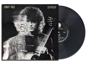 Jimmy Page Signed OUTRIDER Autographed Vinyl Album LP