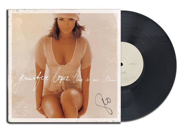 Jennifer Lopez JLO a signé THIS IS ME… ALORS Album vinyle autographié LP