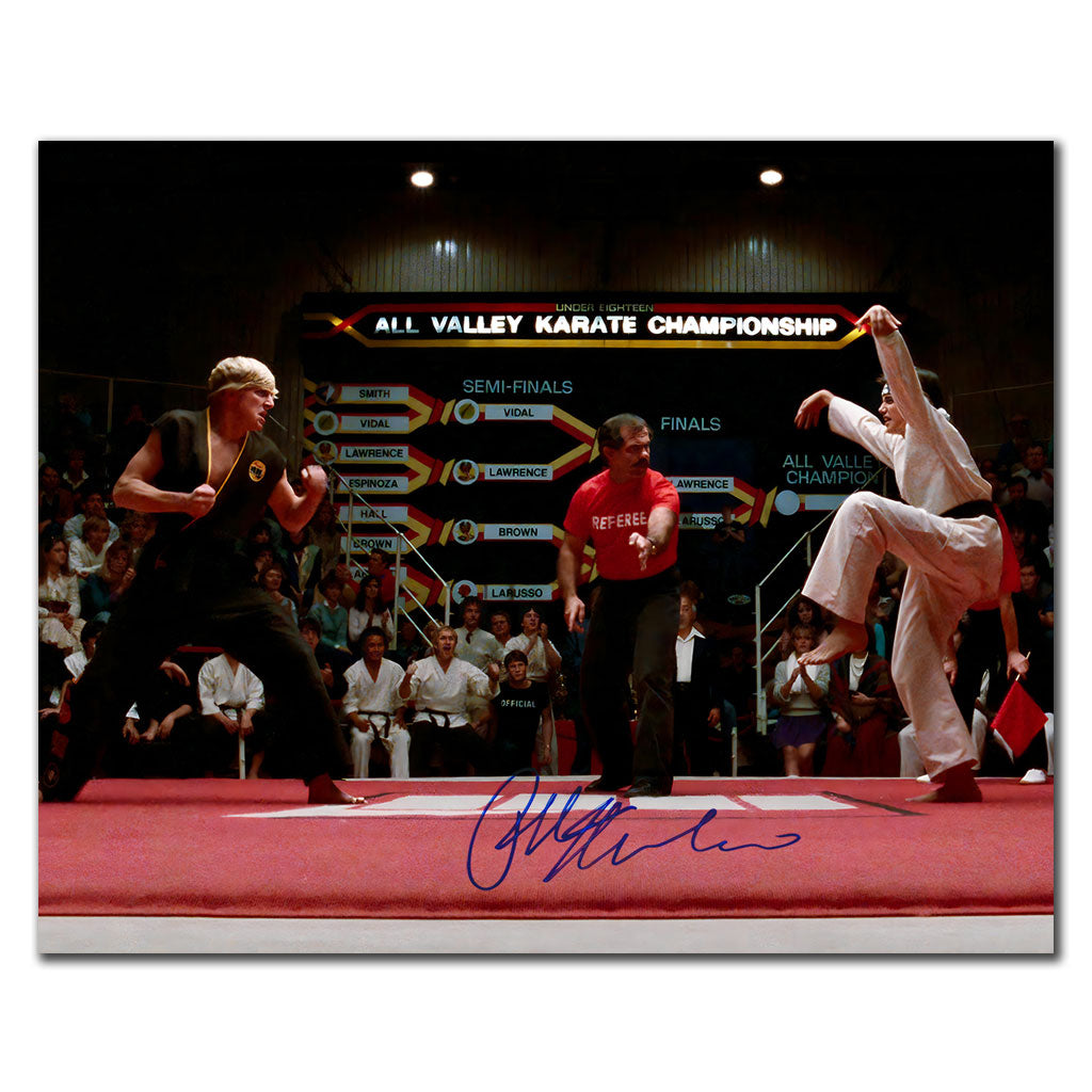 Ralph Macchio LE KARATE KID Photo signée 16x20