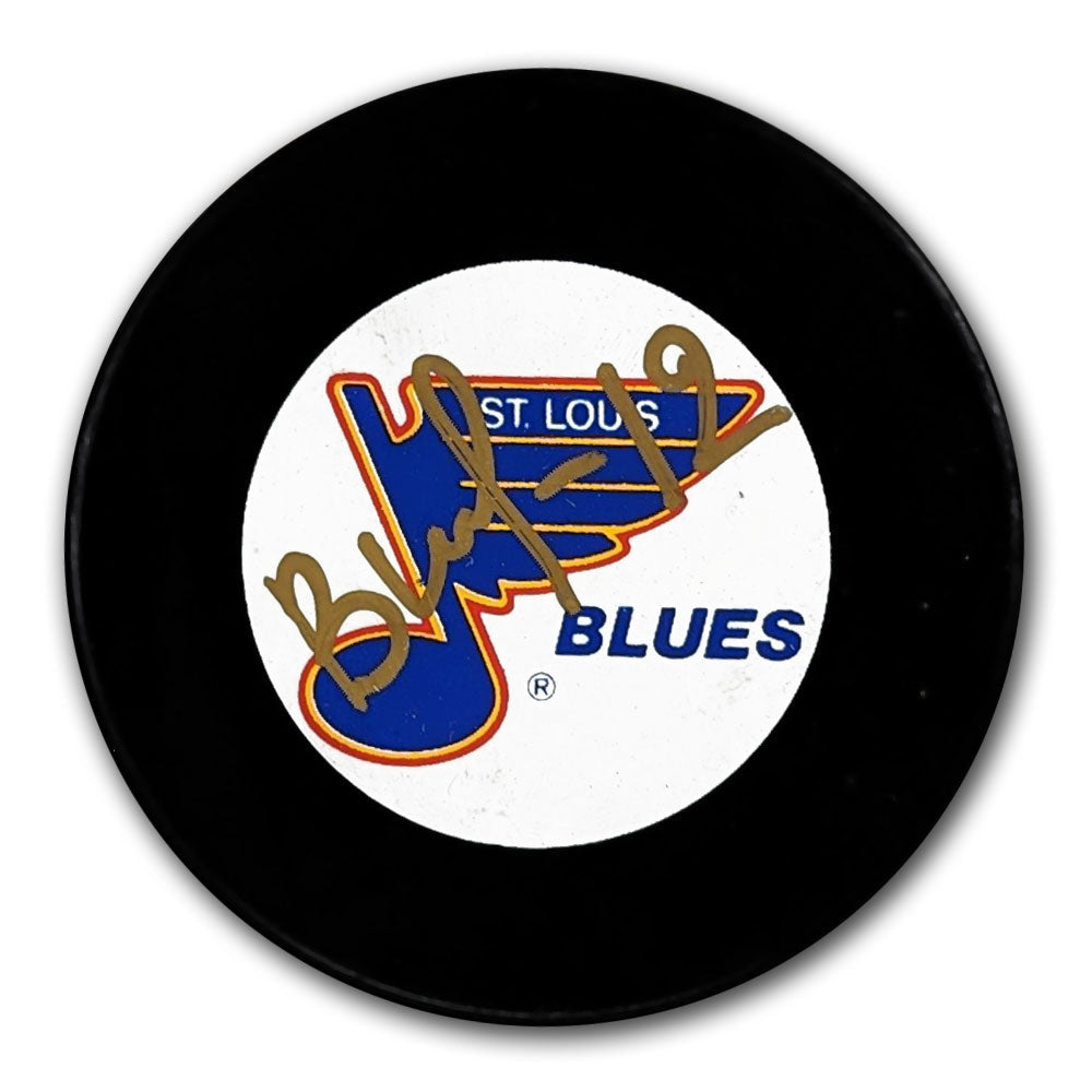 Rondelle autographiée des Blues de St. Louis de Vitali Karamnov
