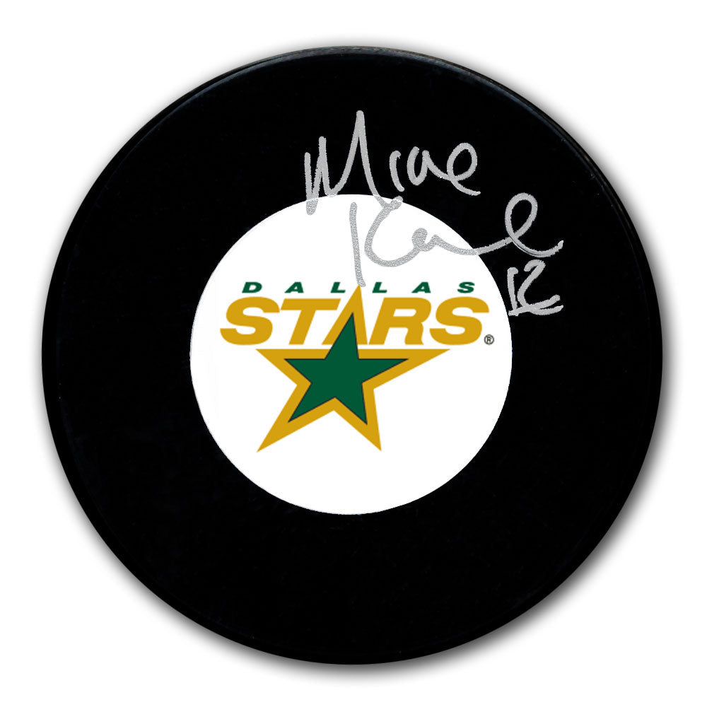 Mike Keane Dallas Stars Autographed Puck